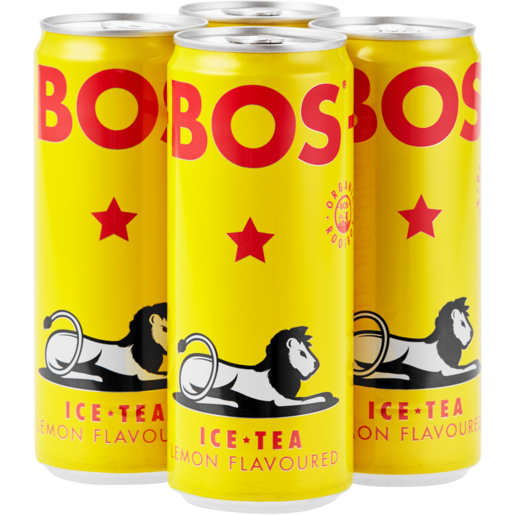 Bos Ice Tea Lemon - Pack of 4