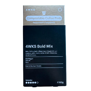 10 Pack 4WKS Coffee Pods - Bold Mix