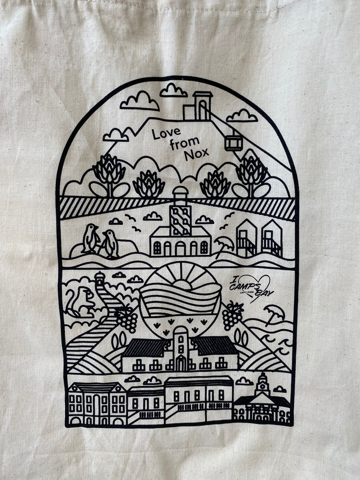 Love Cape Town Tote Bags