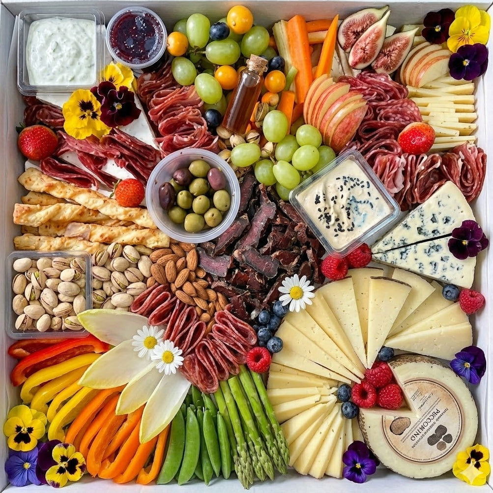 Charcuterie Snack Box 8-10 Guests