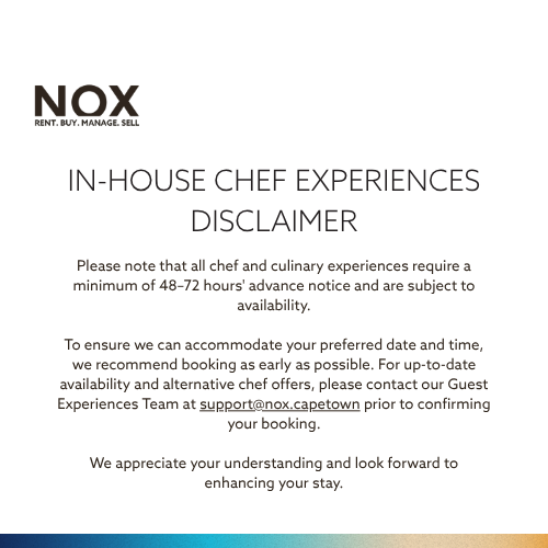 In-House Chef Breakfast Experience