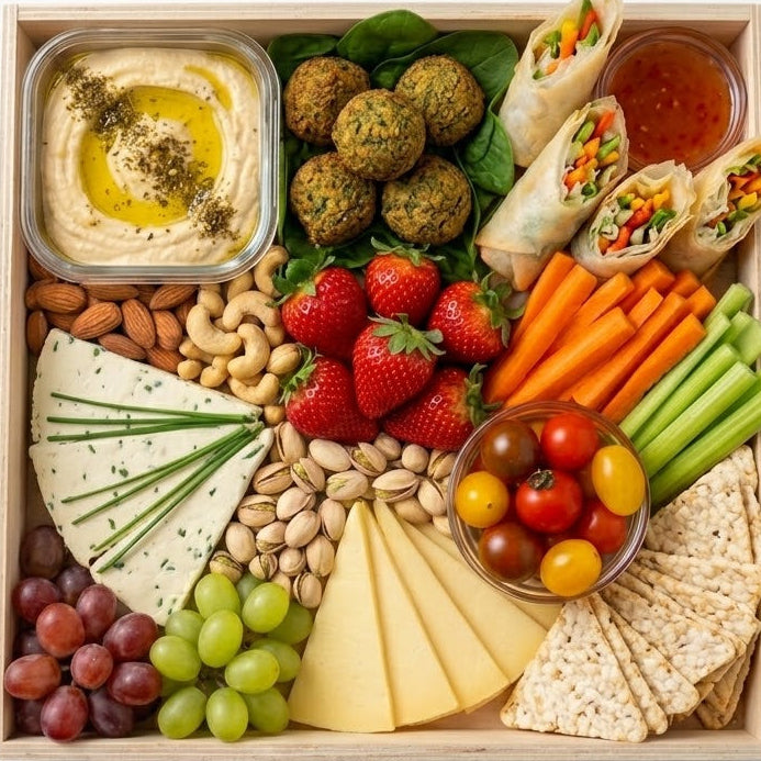 Vegan Charcuterie Box 6-8 Guests