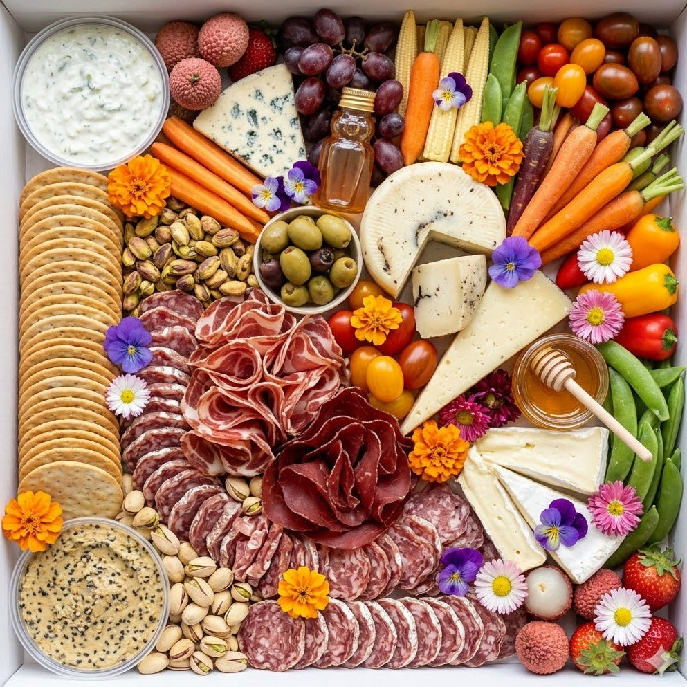 Charcuterie Snack Box 6-8 Guests