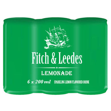 Fitch & Leeds Lemonade 6 x 200ml