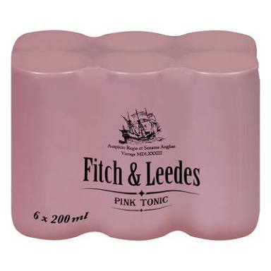 Fitch & Leeds Pink Tonic 6 x 200ml