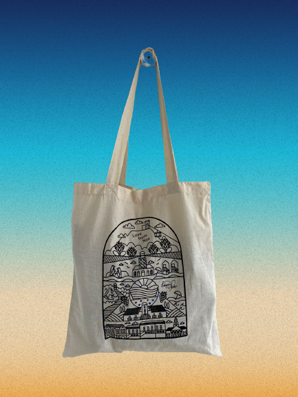 Love Cape Town Tote Bags